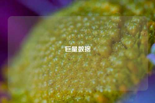 巨量数据  第1张